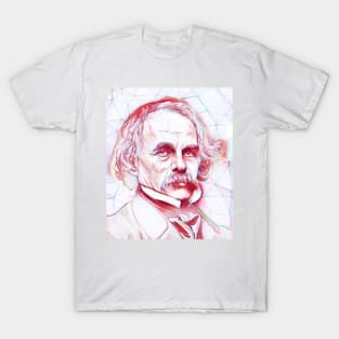 Nathaniel Hawthorne Portrait | Nathaniel Hawthorne Artwork T-Shirt